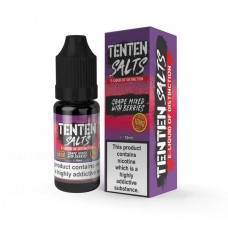 TENTEN Grape mixed with Berries 10ml Nic Salt E-Liquid (pack of 10)
